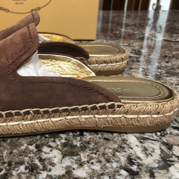 Prada Calzature Donna Women Round Toe Slip On - Picture 6 of 6